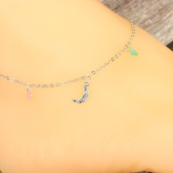 "Elegant Handmade Anklet – Delicate Jewelry for Women, MAR092075 - Picture 5 of 10